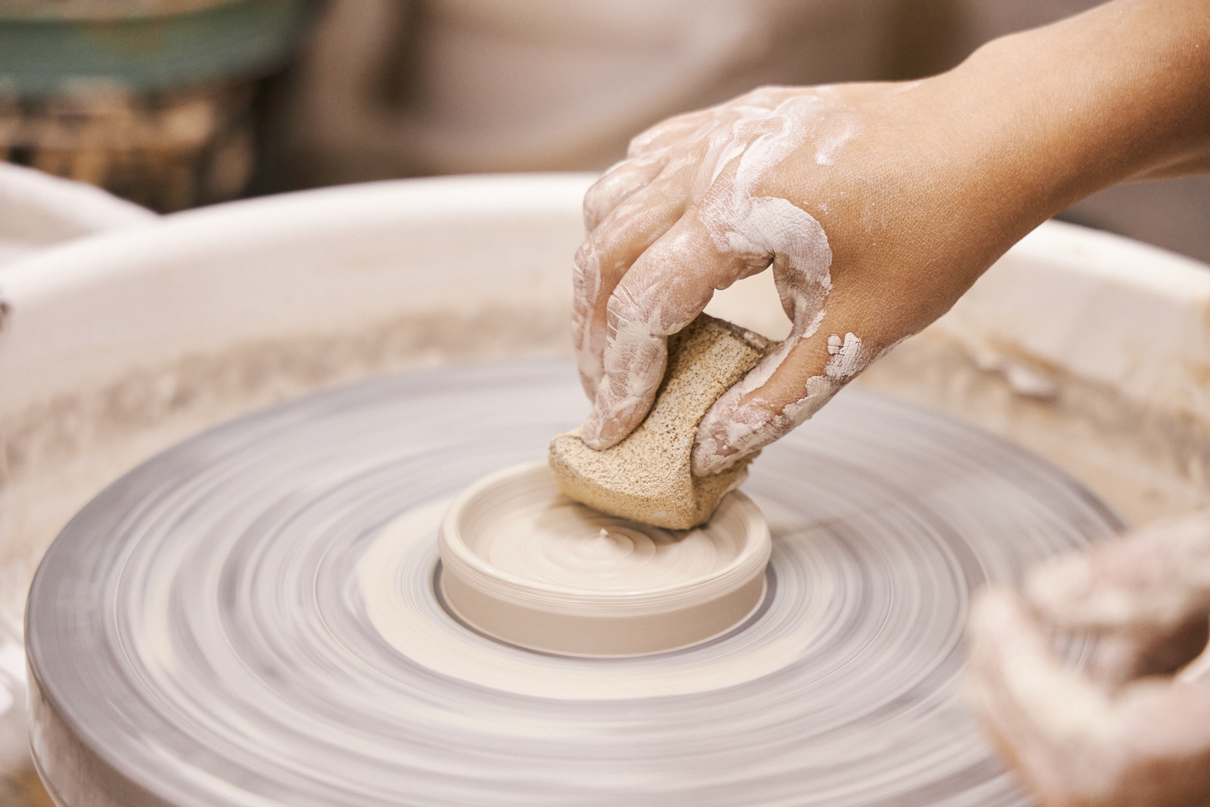 Глина: Гончарный круг